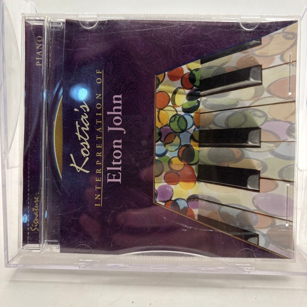 Kostia Interpretation of Elton John Piano CD Signature Notes‎ Konstantin Efimov